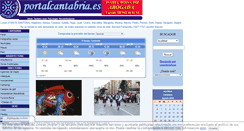 Desktop Screenshot of portalcantabria.es