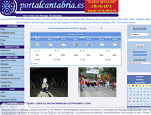 Tablet Screenshot of portalcantabria.es